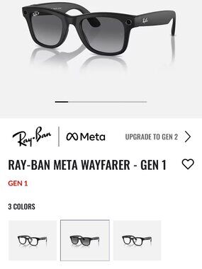 Ray-Ban Meta Wayfarer (GEN 1)